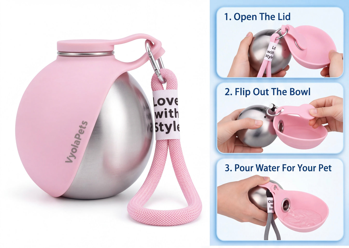 Water Bottle for Dogs